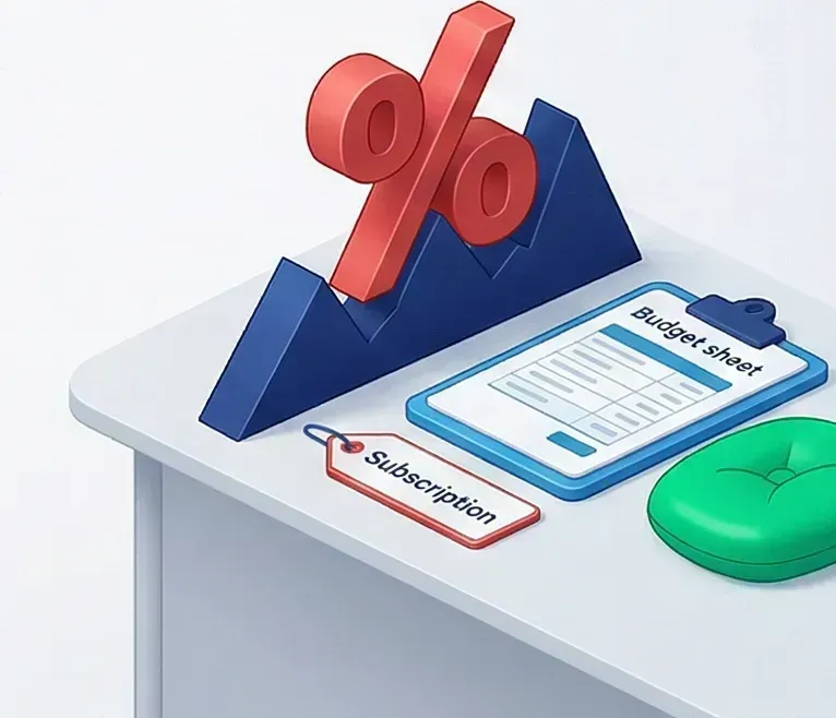 Ajuster son budget face à la hausse des taux d'intérêt