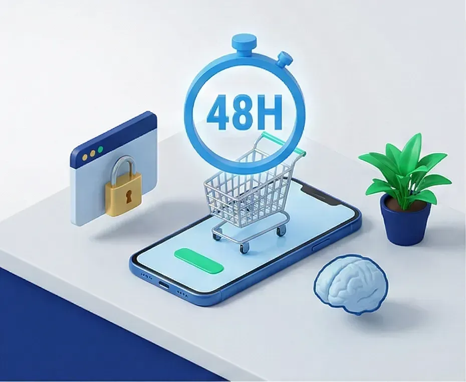 La technique de la pause de 48 heures pour éviter les achats en ligne