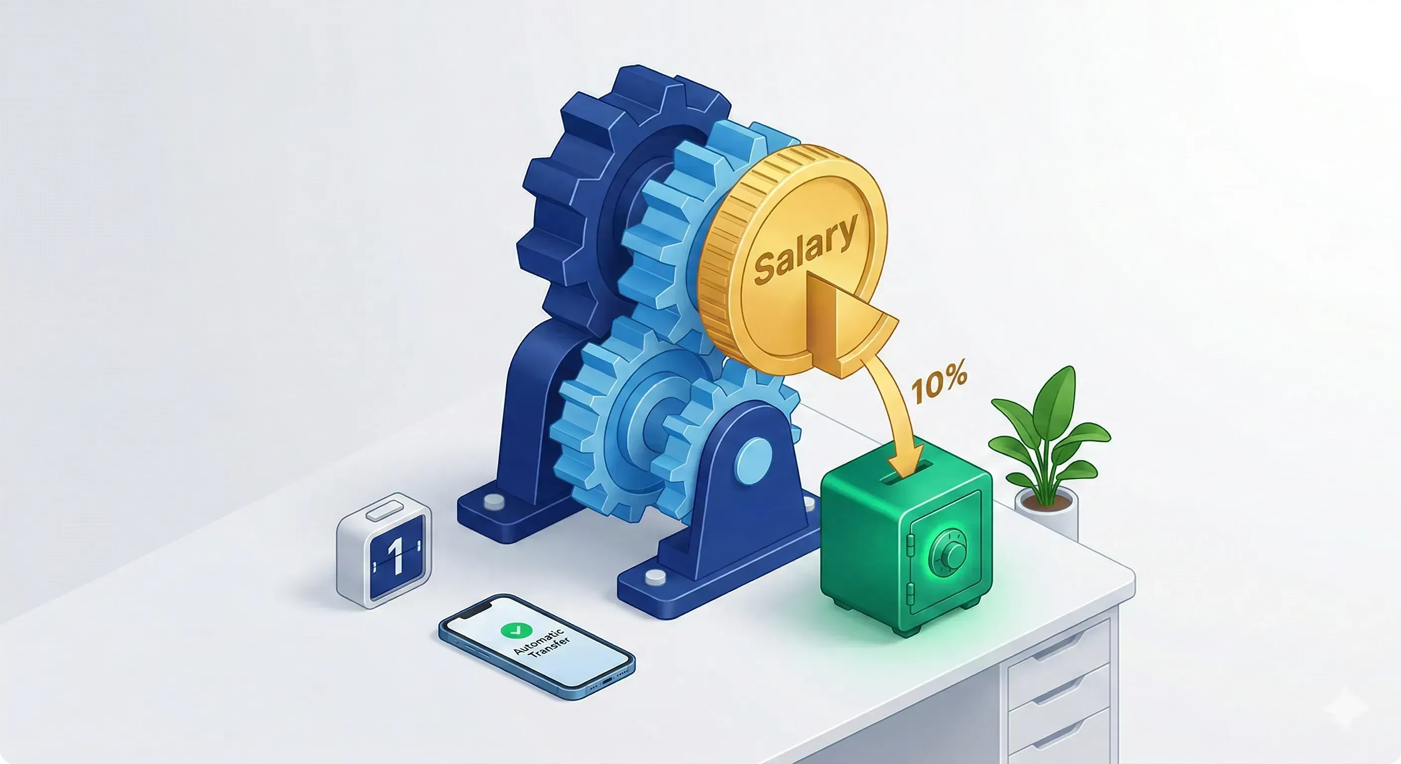 La règle des 10% : épargner automatiquement avant de dépenser